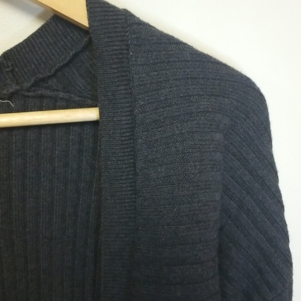 Gap Ribbed Merino Open Front Cardigan - Picture 5 of 7